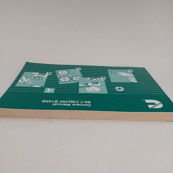 Cummins Owner's Manual B6.7 CM2450 B155B 2020 Edition Engine Maintenance Parts - Picture 14 of 16